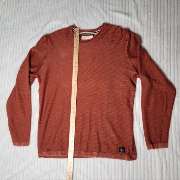 Weatherproof Vintage Terracotta Cotton Shirt XL Long Sleeve Rustic Casual Work - Picture 6 of 9